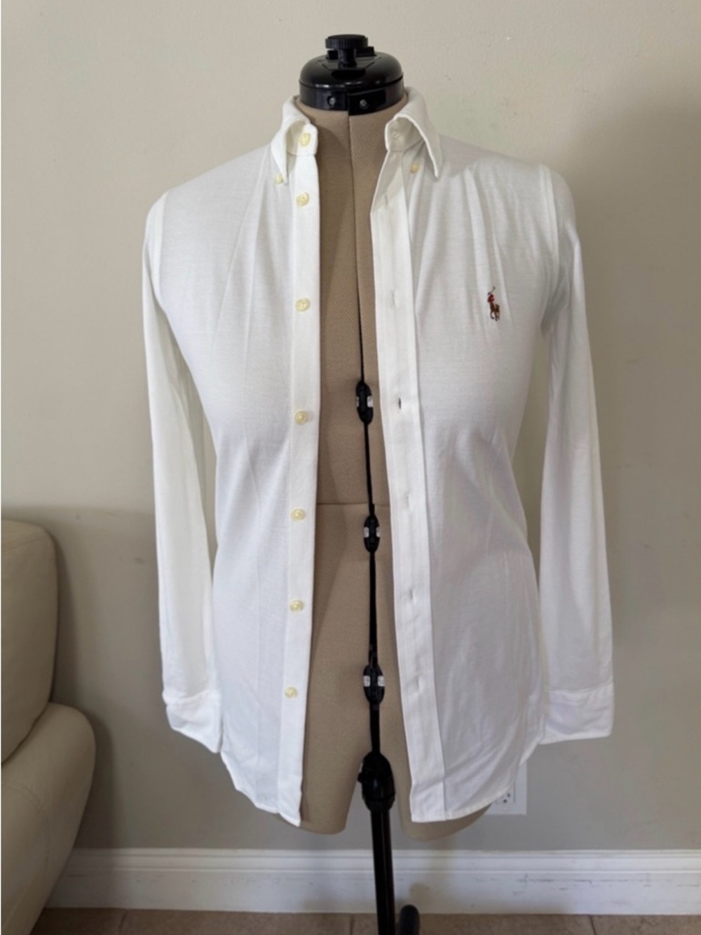 Polo by Ralph Lauren White women’s Long-Sleeve Button-Down Shirt